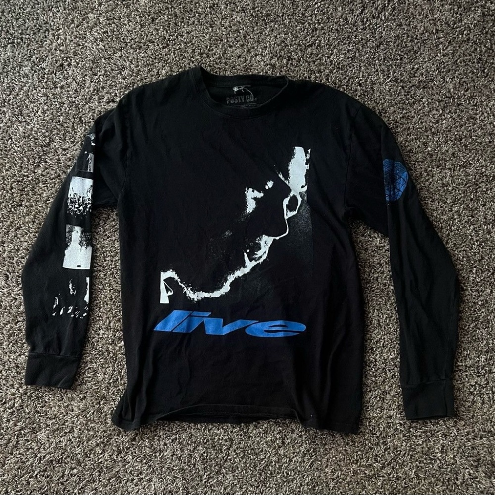 Post Malone Tour long sleeve Live merch
